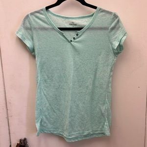 Kate Parks Teal T-Shirt Size Small